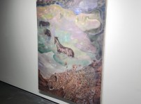 [쇼벨] The oil painting A Horse Passing by a Dead Leopard by the brilliant artist Kim Yunseop.  - Kim Yun Seob